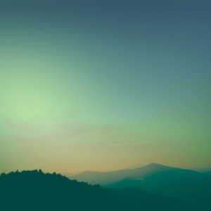 above mountains