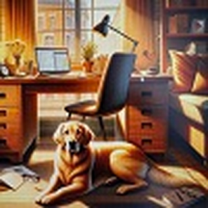 De Hond en het Thuiswerk