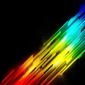 Rainbow shards