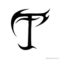 T - B